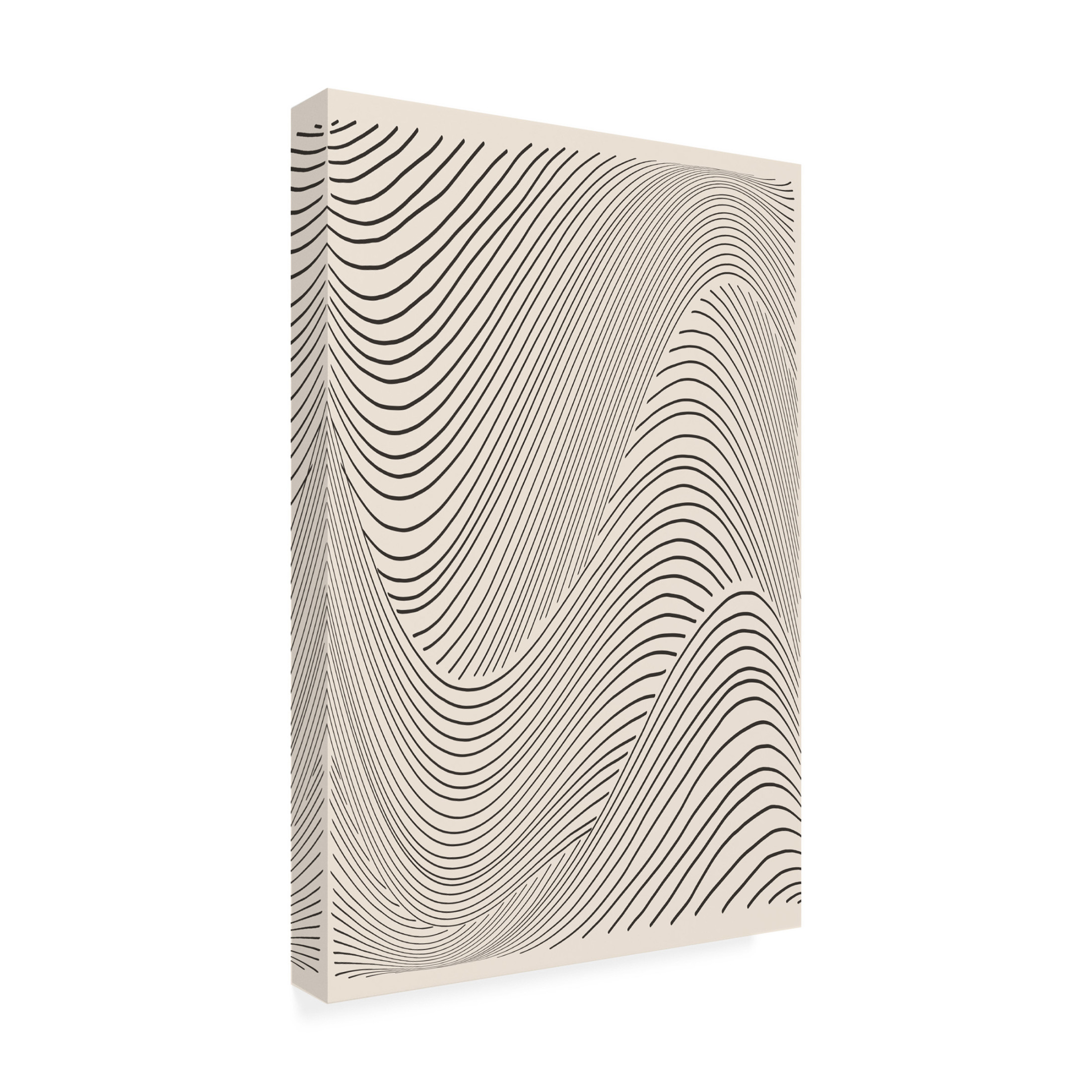Trademark Fine Art jay stanley  Minimal Lines Set 2 Canvas Wall Art