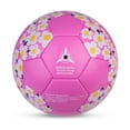 thumbnail image 3 of PP PICADOR Pink Flower Soccer Ball Size 4 for Kids Aged 6-12 Outdoor Sports Training, 3 of 7