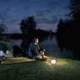 thumbnail image 5 of Popular Picks, 4-in-1 Foldable Table Lamp: USB Retractable LED Light,Wooden Handle Lantern & Flashlight,Press-Controlled 3-Level Dimming Night Light Desk Lamp | Abs, Red, MIANHT, 5 of 8