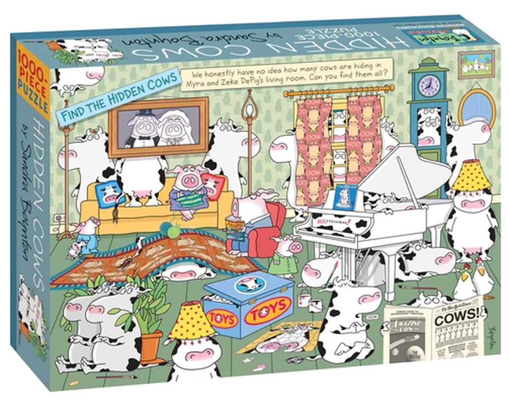 Boynton for Puzzlers: Hippos Go Berserk!: 1000-Piece Puzzle (Other