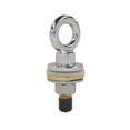 thumbnail image 1 of PermaCast PI-72B Chrome Plated Wall Rope Eye - Bronze for Vinyl Liners, 1 of 3