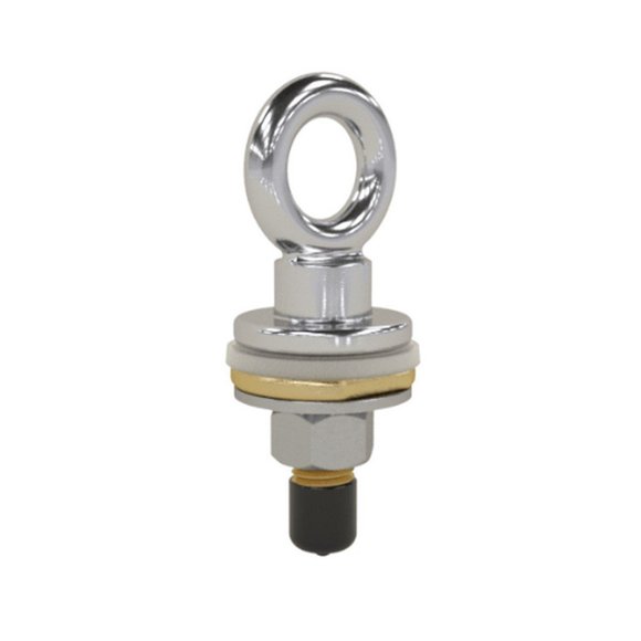 PermaCast PI-72B Chrome Plated Wall Rope Eye - Bronze for Vinyl Liners