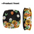 thumbnail image 2 of HELLHERO Flowers and Butterflies Pattern Walker Seat Cover Machine-Washable Seat and Backrest Covers Universal for Seniors, Outdoor Use Unisex, 2 of 7