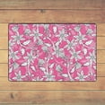 thumbnail image 5 of XMXY Area Rugs Doormat Outdoor Entrance, Watercolor Vintage\r\nFlower\r\nRose Facecloth Non-slip Floor Mat Rug for Living Room Kitchen Sink Area Indoor,36"x24", 5 of 9