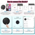 thumbnail image 6 of Wrongduck 2026 Air Tracker Smart Tags 4 Pack, Dual System Bluetooth Item Locator for Android & iOS, Works with Apple Find My and Google Find Hub for Keys Luggage, 6 of 8