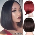 thumbnail image 2 of Pelucas cortas de cabello humano Bob peluca de cabello humano peluca resistente al calor completa y gruesa para mujeres, 2 of 5