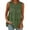 *Army Green, variant on ClodeEU Women's Crew Neck Sleeveless Tiered Ruffle Tank Top,Solid Color Loose Babydoll Casual Blouse Army Green,Women's Plus L