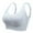 Gray, variant on Itsame 1PC Bras for Women's Full Support Everyday Casual Bra Set Tie Front Wireless Comfort Bralette Beige Size L