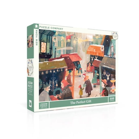 New York Puzzle Company The Perfect Gift 500 Piece Jigsaw Puzzle