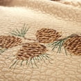 thumbnail image 4 of Donna Sharp Pine Lodge Lodge Decorative Throw Pillow with Pine Branch Pattern - Square, 4 of 8