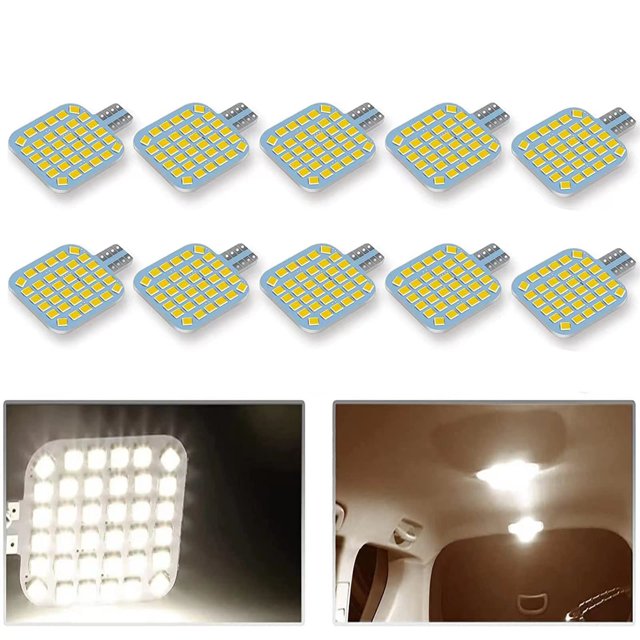 Bombillas LED Xishwon T10 921 922 912 194 4500 K 12 V 10 unidades