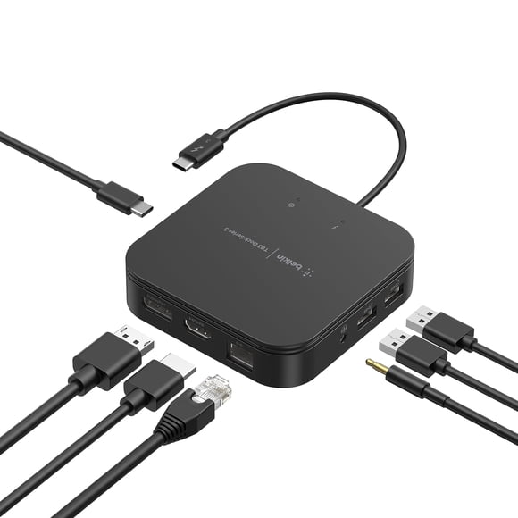 Estación de acoplamiento Belkin Thunderbolt 3 Dock Core 7 en 1