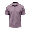 thumbnail image 6 of Polo Shirts for Men Summer Short Sleeve T Shirts Classic Fit Moisture Wicking Casual Collared Tee Tops, 6 of 7