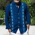thumbnail image 4 of Camisa Guayabera Bordada De Manga Larga Para Hombre Elegante, 4 of 8
