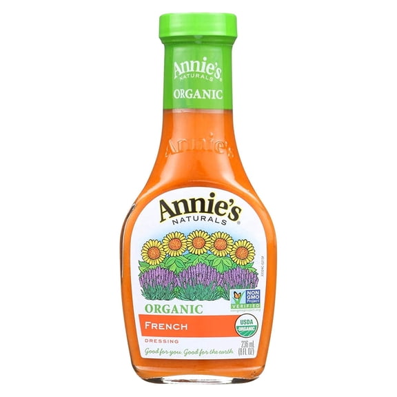 Annie's Organic Dressing French 8 fl oz Pack of 2