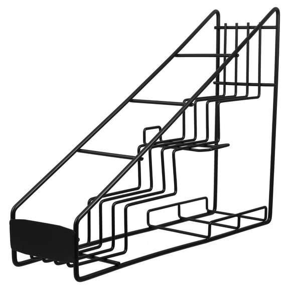 Syrup Storage Rack for Bar Shop Accessory Display, Ideal for Office and Commercial Use