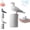 White, variant on Dirty Birdy Cute Pigeon Bird Poop Soap Dispenser, Touchless Automatic Sensing for Bathroom and Kitchen (Grey)