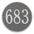 thumbnail image 1 of Whitehall 2100PS Round - 15" Diameter Wall - One Line- Pewter/Silver, 1 of 1
