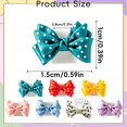 thumbnail image 2 of Bow Straw Covers Cap Toppers Compatible with Tumbler Cups,0.31 inch Silicone Straw Topper,Reusable Cute Silicone StrawTips Lids Protectors for DrinkingStraw,Straw Accessories (Green), 2 of 8