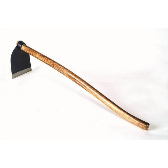 European-Style Grape Hoe Stays Sharp Hickory and Steel Weeding and Gardening