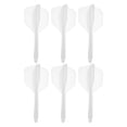 thumbnail image 1 of Unique Bargains Vol de Fléchettes Intégrés, Ensemble de 6 Vol de Fléchettes Durables, Transparent, 1 of 5