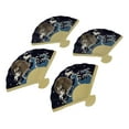 thumbnail image 2 of Ebros Set Of 4 Rabbits By Ocean Moon Waves Oriental Fan Shaped Sushi Plates, 2 of 5