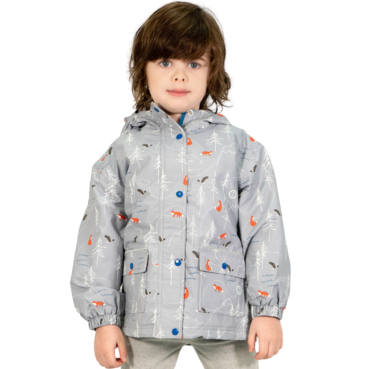 JAN /& JUL Cozy-Dry Waterproof Fleece-Lined Rain Suit One-Piece for Baby and Toddler