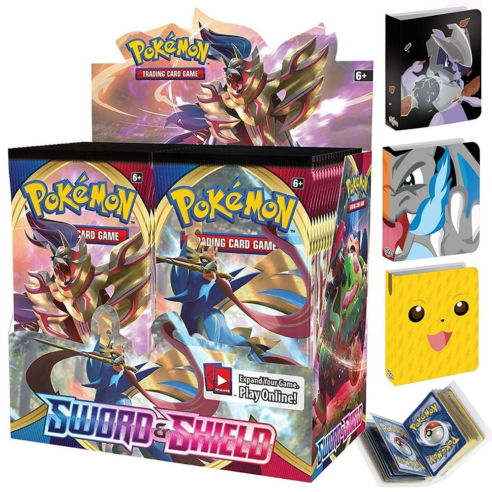 Totem World Sword &amp; Shield Booster Box with 3 Totem Mini Binder