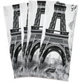 thumbnail image 2 of Coolnut Retro Eiffel Tower Kitchen Dish Towels Soft Tea Towel Set of 6 Absorbent Dishcloths Hand Towels for Drying Dish Cloths 28" x 18" Washcloth Gift, 2 of 7