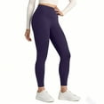 thumbnail image 4 of Garbnen Purple Womens Leggings High Waisted Tights Women Yoga Pants Tummy Control Soft Spring Summer Womens Workout Leggings, 4 of 6