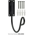 thumbnail image 6 of Village Wrought Iron Hose Holder Black, 6 of 7