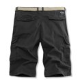 thumbnail image 4 of Yuwull Mens Cargo Shorts Casual Cotton Lightweight with Multi Pockets Relaxed Fit Outdoor Twill Cargo Shorts Mens Shorts 8 Inch Inseam, 4 of 4