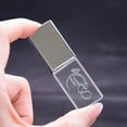 thumbnail image 3 of Crystal USB 3.0 Flash Drive Blue Light Gift USB Flash Drive no Logo Silver (USB3.0 32GB*10PACK), 3 of 6