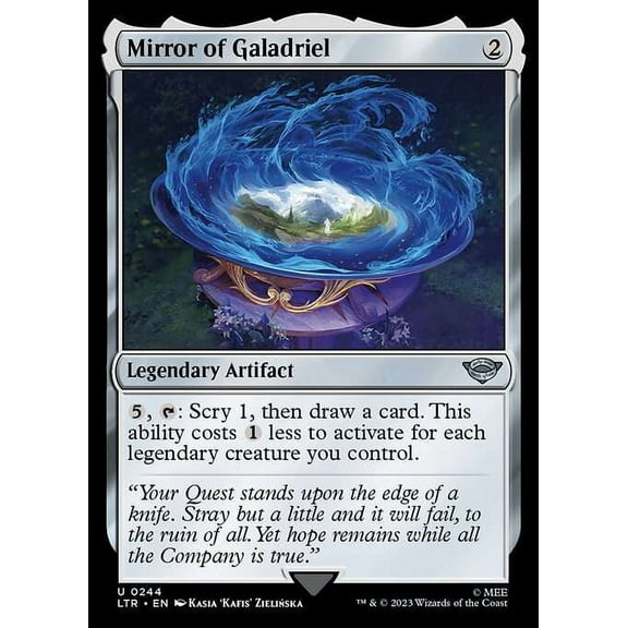 MtG Tales of Middle-Earth Uncommon Mirror of Galadriel #244