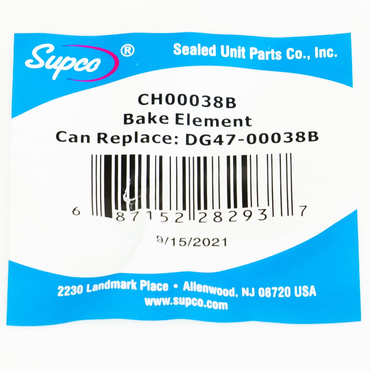 ERDG47-00038B ERP Bake Element for Samsung Range PS4240837 AP5623199 