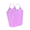 thumbnail image 3 of Cesta de ducha, cesta de baño con asas, bolsa de almacenamiento, organizador de ducha para dormitorios s, productos de limpieza Violeta, 3 of 8