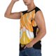 thumbnail image 3 of Fotbe Sunflower Gnomes 2 Men's Camiseta sin Mangas Estampada para Hombres, Playera Casual para Gimnasio, Entrenamiento, Playa-Large, 3 of 7
