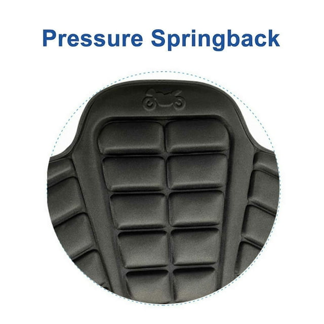3D Motorcycle Pad Sponge Filling Pressure Springback Breathable Comfortable Anti-slip Seat Cushion