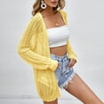 thumbnail image 2 of Women Crochet Lightweight Cardigan Cover Up Open Front Long Sleeve Summer Cardigans, 2 of 5