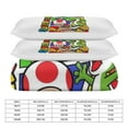 thumbnail image 3 of Mario 3-Piece All Season Bedding Set, Comforter Set with Pillow Shams for Bedroom & Dorm Decor, Ideal Gifts for Women Men Teens Friends Family, 3 of 7