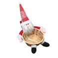 thumbnail image 2 of Chmadoxn Christmas Candy Storage Basket, Santa Claus Deer Snowman Candy Basket, Christmas Decorations Candy Bowl Dish, Xmas Sugar Snack Container for Table Desk Decoration Christmas Gift, 2 of 6