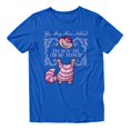 thumbnail image 2 of Disney Alice In Wonderland Notice Cat Is Not All Here Men's T-Shirt (Royal, S-XXXL), 2 of 4