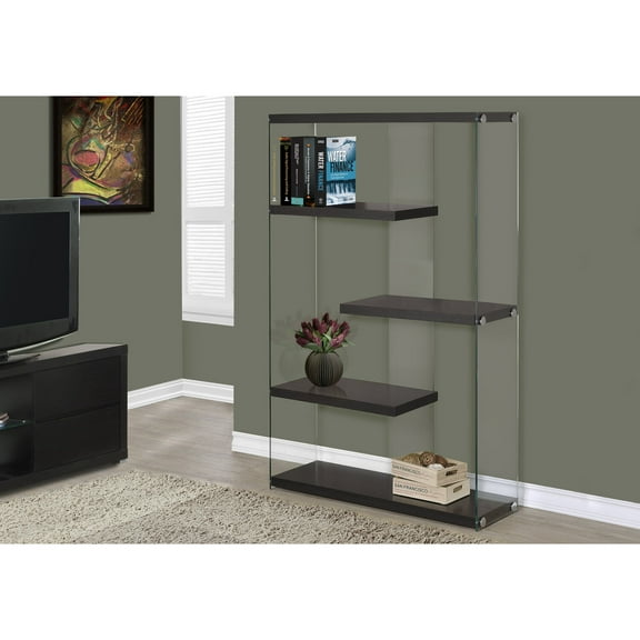 Monarch Specialties Bookcase, 60"H, Multiple Colors