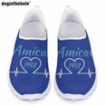 thumbnail image 1 of Zapatos casuales de mujer de la hermandad Doginthehole Zeta Amicae, tendencia de moda, nuevas zapatillas planas, zapatos de malla transpirables cómodos de verano, 1 of 5