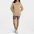 thumbnail image 5 of Povozer Womens Fashion Tops Hoodies for Women Pullover Oversized Sweatshirts Long SLeeve Shirts Loose Fit(Khaki,XXL), 5 of 6