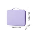 thumbnail image 3 of JilgTeok 4 Packs Sleeve Bag for 14in Tablet PC Laptop with Multi-layer Efficient Storage Compact Electronics Organizer Pouch for Business Travel Lightweight for Men and Women Clearance, 3 of 6