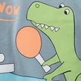 thumbnail image 3 of WOYY Toddler Boys Casual T-Shirt Dinosaur Print Long Sleevd T Shirt Cotton Kids Undershirt, 3 of 6