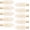 White, variant on 10 count No Crease Hair Pins Flat Hair Makeup Clips No Bend Accessories Cute Small Duck Barrettes for Women Teen Girls Thin Fine Curly Styling Sectioning ()