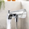 thumbnail image 4 of Caño para Bañera con Desviador, Grifo para Bañera con Desviador de Ducha y Llave Hexagonal para Tubo de Cobre de 1/2 Pulgada, 5,3 Pulgadas, 4 of 5