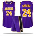 thumbnail image 1 of #24 Kobe Bryant Basketball Jersey Set Lakers Uniform For Kids Adults, 1 of 2